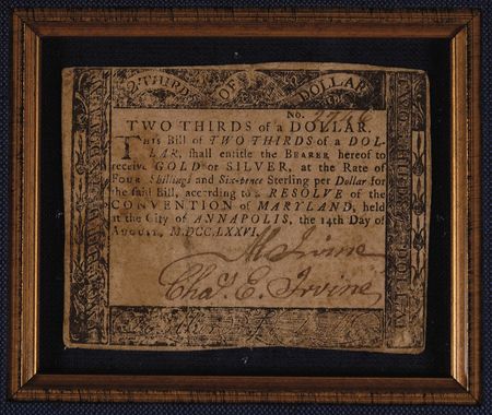 Lot #1689 Colonial Notes for 13 Colonies: Rare colonial currency from all 13 original colonies before the 1788 ratification prohibiting the states from printing paper money - Image 3