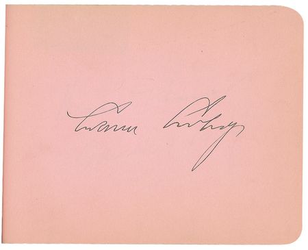 Lot #21 Calvin Coolidge and Herbert Hoover Autograph Book - Image 1