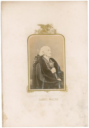 Lot #1779 Daniel Waldo: The clergyman offers words of hope to a fellow man of the cloth: “I hope your sermon will do the young men good, or prepare them to die gloriously in or out of battle” - Image 5