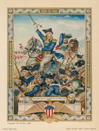 Lot #1766 Arthur Szyk: Exceptional Szyk collection of George Washington and his Times - Image 25