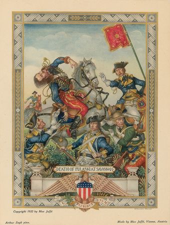 Lot #1766 Arthur Szyk: Exceptional Szyk collection of George Washington and his Times - Image 33