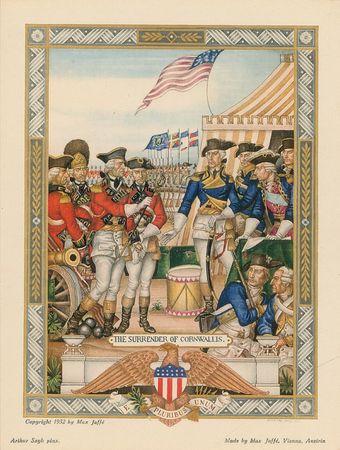 Lot #1766 Arthur Szyk: Exceptional Szyk collection of George Washington and his Times - Image 34