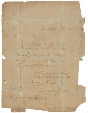 Lot #1603 Thomas Lynch, Jr - Image 1