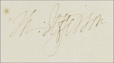 Lot #1637 Thomas Jefferson and James Madison: The United States’ third and fourth presidents issue a ship’s pass for the heavily-laden Canton - Image 2