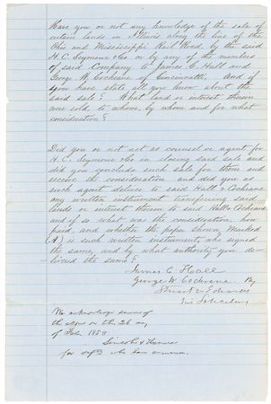 Lot #1587 Abraham Lincoln: Lincoln endorsed legal brief - Image 1