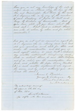 Lot #1587 Abraham Lincoln: Lincoln endorsed legal brief - Image 2