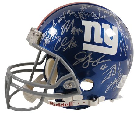 Lot #1495 NY Giants Football Helmet - Image 1