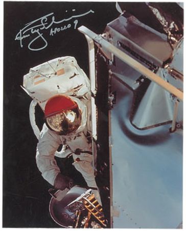 Lot #516 Rusty Schweickart Signed Photographs - Image 1
