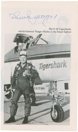 Lot #549 Chuck Yeager - Image 2