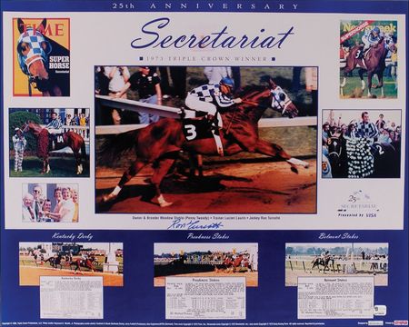 Lot #1448 Horse Racing: Ron Turcotte Signed Photographs - Image 2