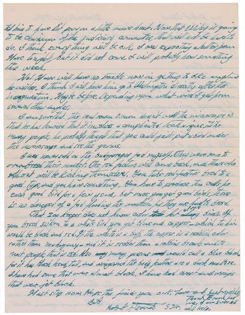 Lot #315 Robert Stroud: ?I was never sold on the budgerigar fad myself. They were sure to over-breed their market? - Image 2