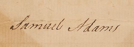 Lot #135 Samuel Adams: Governor Adams appoints a militia lieutenant - Image 2