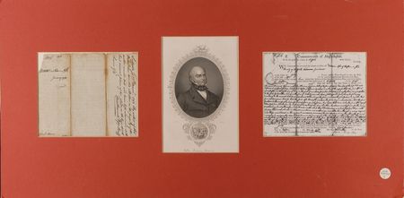 Lot #3 John Quincy Adams: Adams gives up the law