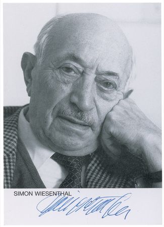 Lot #332 Simon Wiesenthal: ?There are a lot of collaborators of the Nazis coming from the Baltic countries or the Ukraine. There are now legal suppositions to call them to account, but I don?t know how many of these immigrants were already accused? - Image 2