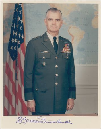 Lot #384 William Westmoreland Signed Photographs - Image 1
