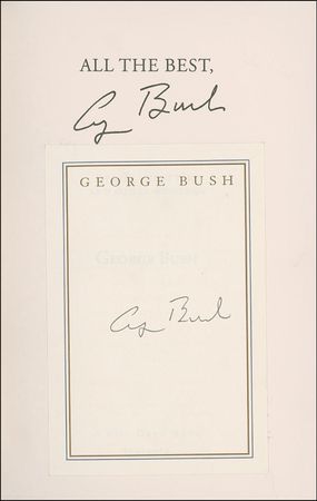 Lot #9 George Bush Book