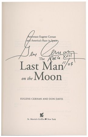 Lot #435 Gene Cernan Book - Image 1