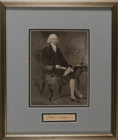 Lot #79 James Madison Signature - Image 1