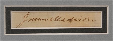 Lot #79 James Madison Signature - Image 2
