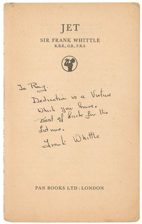 Lot #543 Frank Whittle Book - Image 1