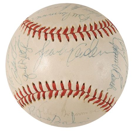 Lot #1383 Cincinnati Reds Baseball - Image 2