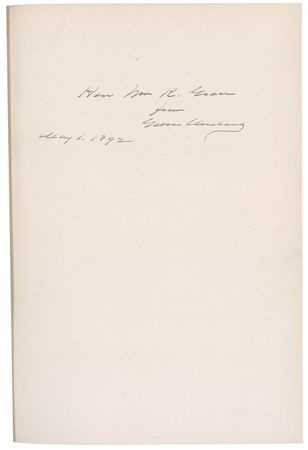 Lot #24 Grover Cleveland Book