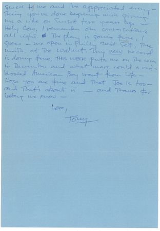Lot #1233 Anthony Perkins: ?This week puts me on the cover in December and what more could a red-blooded American Boy want from life? - Image 2