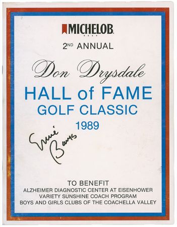 Lot #1546 Sports: Hall of Famers Program - Image 1