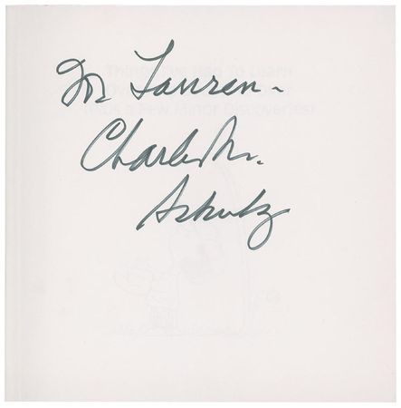 Lot #734 Charles Schulz - Image 1