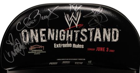 Lot #1568 Wrestling Folding Chair - Image 1