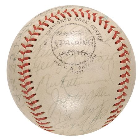 Lot #1384 Cincinnati Reds Baseball - Image 1