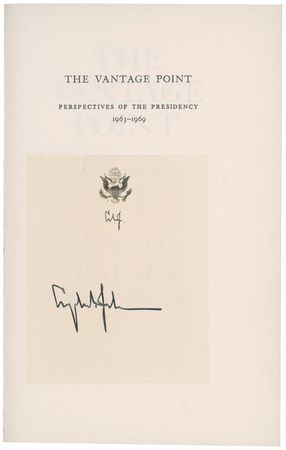 Lot #68 Lyndon B. Johnson Book - Image 1