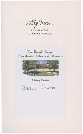 Lot #100 Ronald and Nancy Reagan Books - Image 3