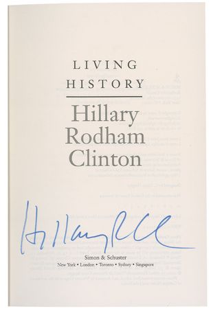 Lot #36 Bill and Hillary Clinton Books - Image 1