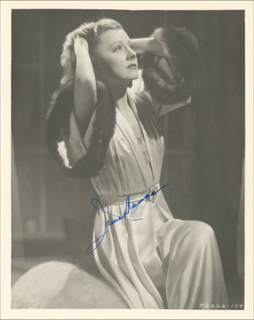 Lot #1081 Irene Dunne Signed Photographs - Image 2