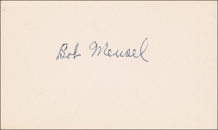 Lot #1497 NY Yankees: Meusel and Pipgras Signatures - Image 2