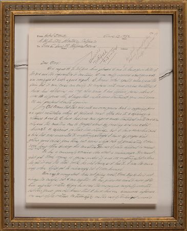 Lot #316 Robert Stroud: “I think that the cockateel [sic] make a better talker than the keet” - Image 1
