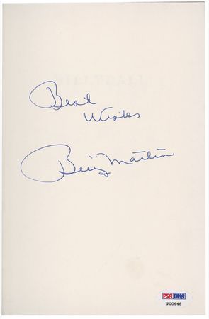 Lot #1479 Billy Martin - Image 1