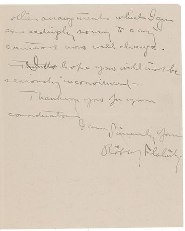 Lot #1094 Robert J. Flaherty Handwritten Letter Signed - Image 2