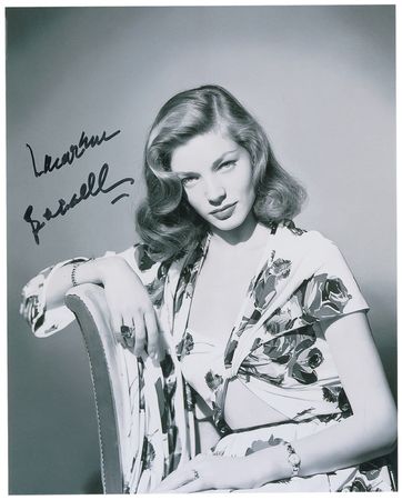Lot #1000 Lauren Bacall Signed Photographs - Image 2
