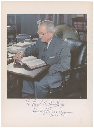 Lot #122 Harry S. Truman Book - Image 1