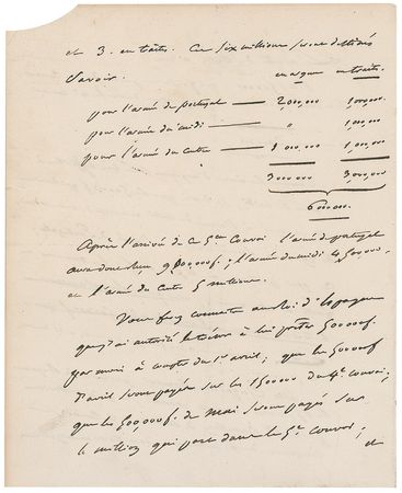 Lot #368 Napoleon: Monetary provisions for stalled armies in Spain as the tides turn in the Napoleonic Wars - Image 2