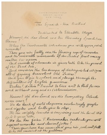 Lot #568 Paul Claudel Autograph Manuscript - Image 1