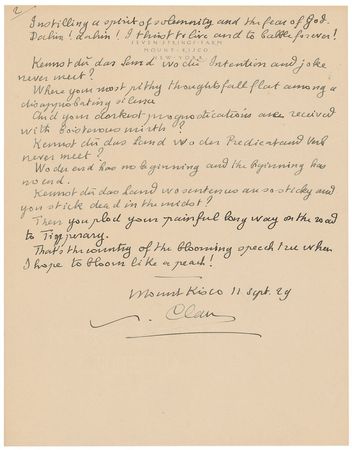 Lot #568 Paul Claudel Autograph Manuscript - Image 2