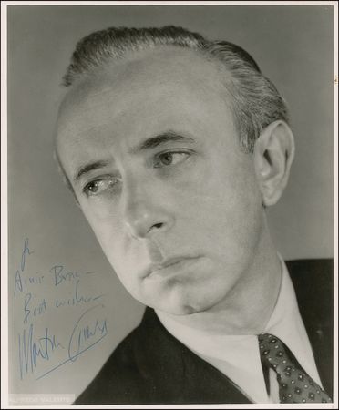 Lot #865 Morton Gould: The renowned conductor sends three musical quotes to an educated admirer - Image 2