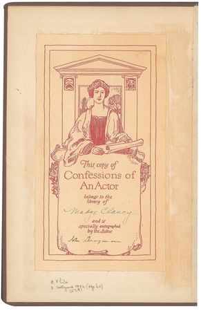 Lot #1007 John Barrymore Book - Image 1