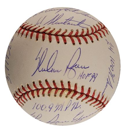Lot #1537 Nolan Ryan Baseball - Image 1