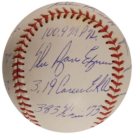 Lot #1537 Nolan Ryan Baseball - Image 5