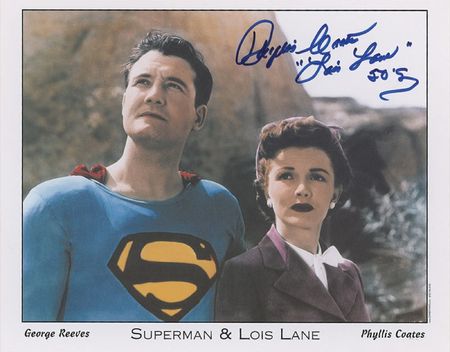 Lot #1285 Superman: Neill and Coates Signed Photographs - Image 1