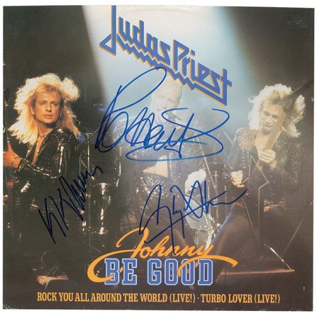 Lot #899 Judas Priest Album and CD - Image 2